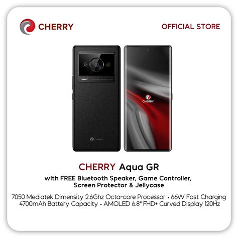 CHERRY Aqua GR with FREE Bluetooth Speaker, Game .